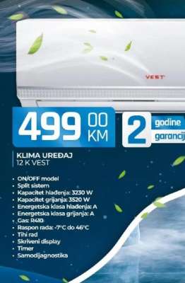 KLIMA UREĐAJ 12 K VEST