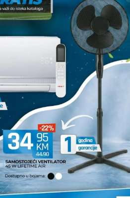 SAMOSTOJEĆI VENTILATOR