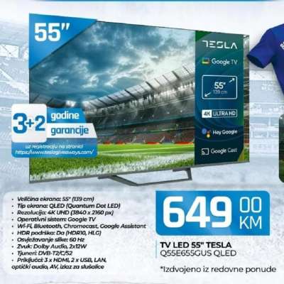 TV LED 55'' TESLA