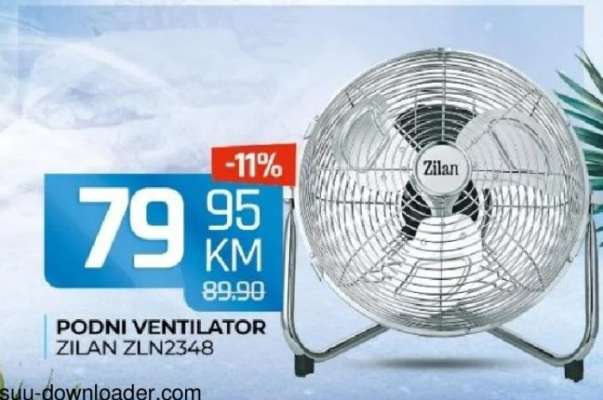 PODNI VENTILATOR ZILAN ZLN2348