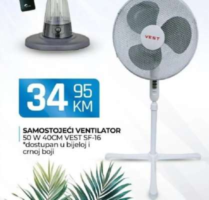 SAMOSTOJEĆI VENTILATOR