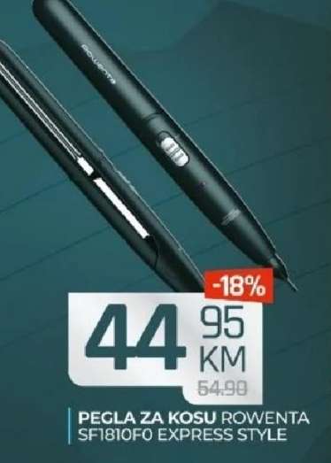 PEGLA ZA KOSU ROWENTA SF1810F0 EXPRESS STYLE