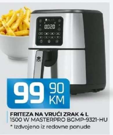FRITEZA NA VRUĆI ZRAK 4 L
