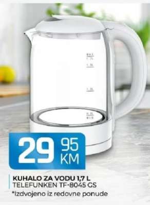 KUHALO ZA VODU 1,7 L