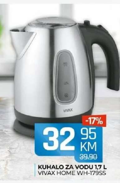 KUHALO ZA VODU 1,7 L