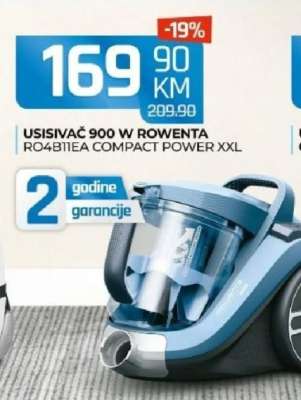 Usisivač 900 W Rowenta