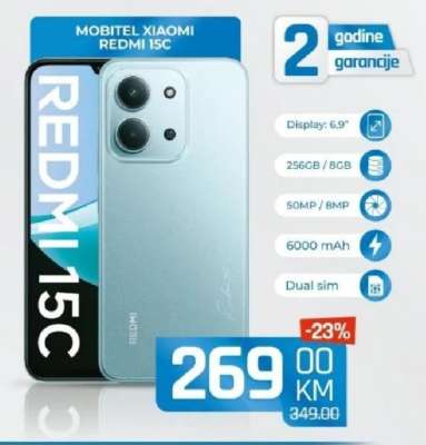 MOBITEL XIAOMI REDMI 15C