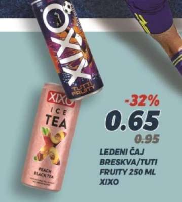 LEDENI ČAJ BRESKVA/TUTI FRUITY 250 ML XIXO