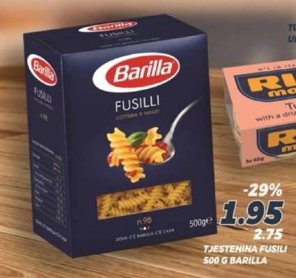 TJESTENINA FUSILI 500 G BARILLA