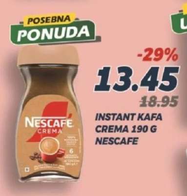 Instant kafa Crema 190 g Nescafe