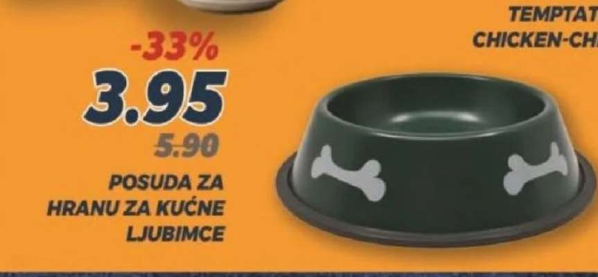 Posuda za hranu za kućne ljubimce