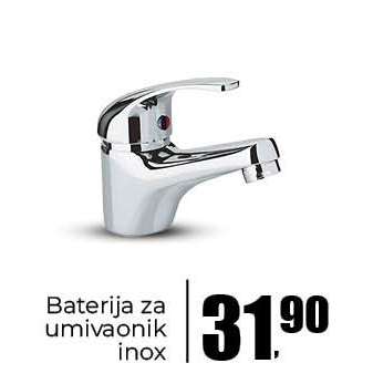 Baterija za umivaonik inox