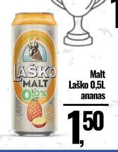 Malt Laško 0,5L ananas