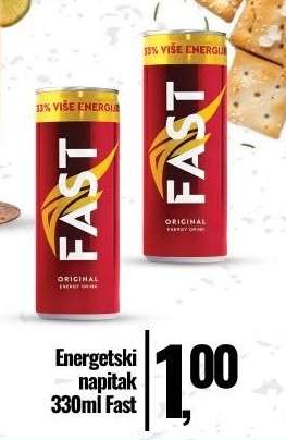 Energetski napitak 330ml Fast