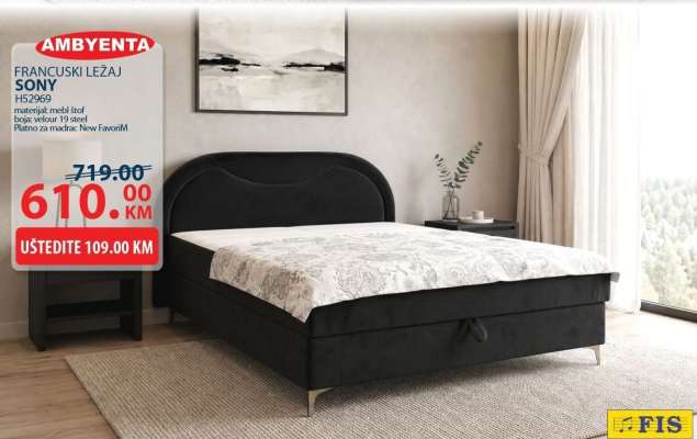 FRANCUSKI LEŽAJ SONY HS269