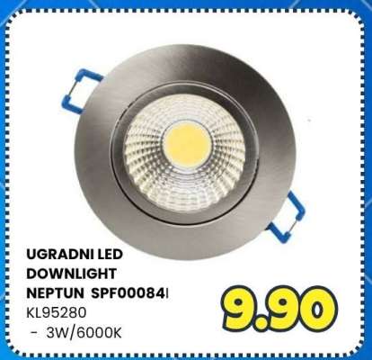 UGRADNI LED DOWNLIGHT NEPTUN SPF00084I