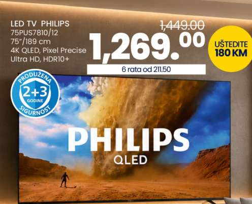 LED TV PHILIPS 75PUS7810/12
