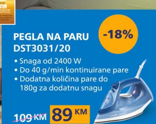 Pegla na paru DST3031/20