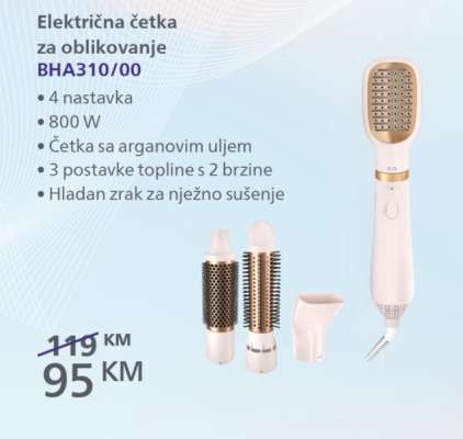 Električna četka za oblikovanje BHA310/00