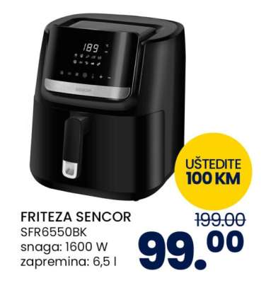 FRITEZA SENCOR SFR6550BK