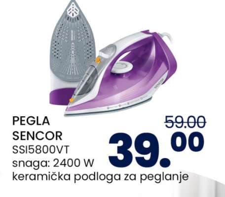 PEGLA SENCOR SSI5800VT