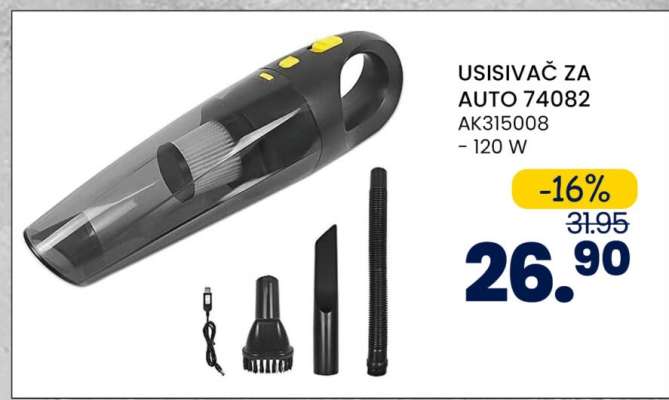 Usisivač za auto 74082
