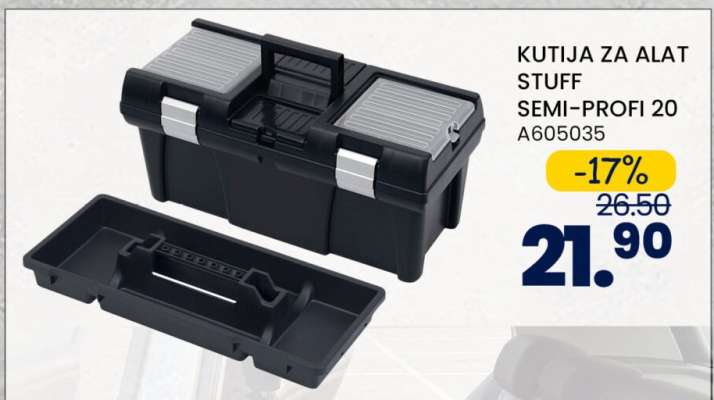 KUTIJA ZA ALAT STUFF SEMI-PROFI 20