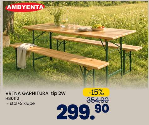VRTNA GARNITURA tip 2W