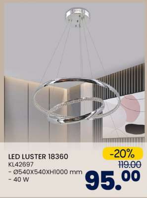 LED LUSTER 18360