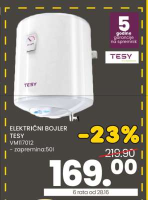 ELEKTRIČNI BOJLER TESY