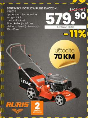 BENZINSKA KOSILICA RURIS DAC120XL
