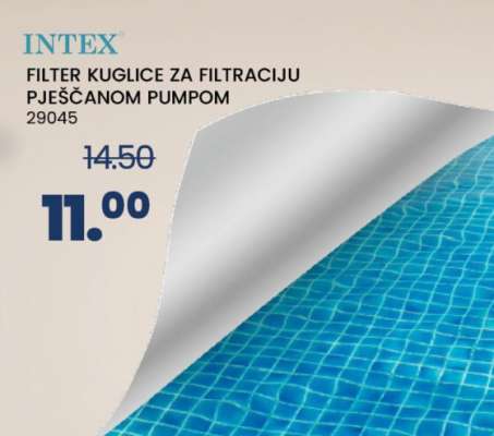 INTEX FILTER KUGLICE ZA FILTRACIJU PJEŠČANOM PUMPOM 29045