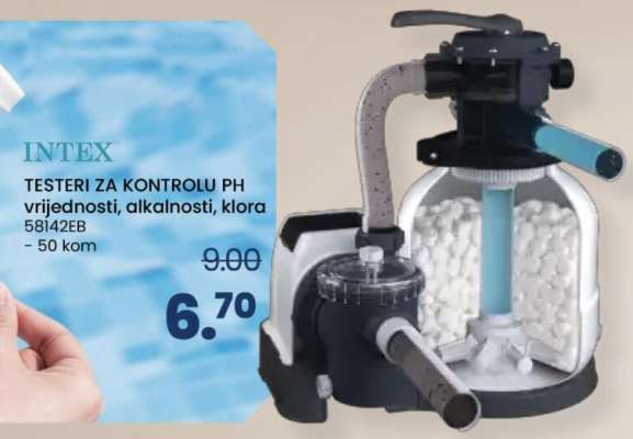 INTEX TESTERI ZA KONTROLU PH