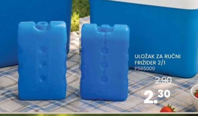 ULOŽAK ZA RUČNI FRIŽIDER 2/1