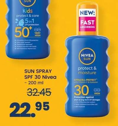 SUN SPRAY SPF 30 Nivea