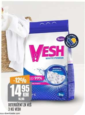 Deterdžent za veš 3 kg Vesh