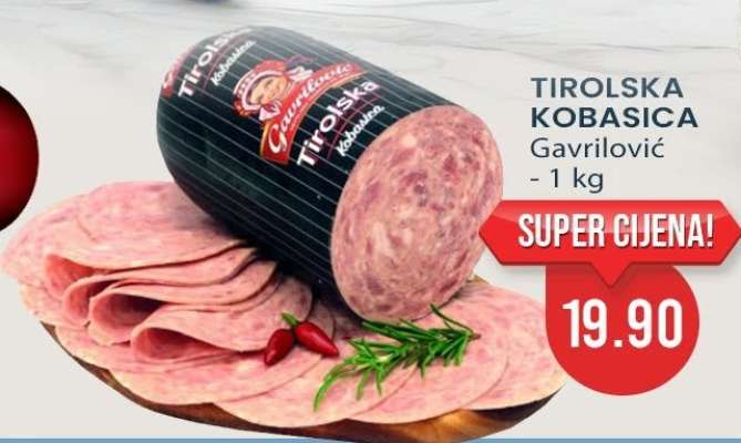 Tirolska kobasica Gavrilović