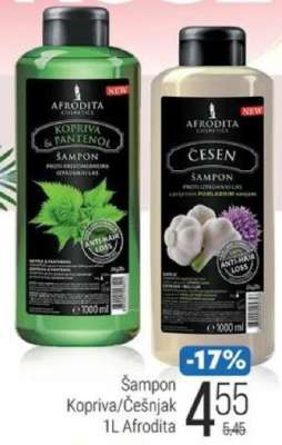 Šampon kopriva/češnjak
