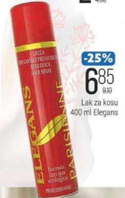 Lak za kosu 400 ml Elegans