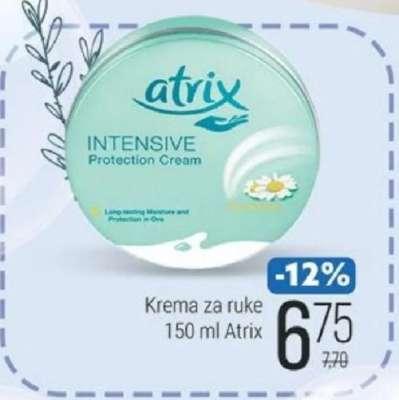 Krema za ruke 150 ml, Atrix