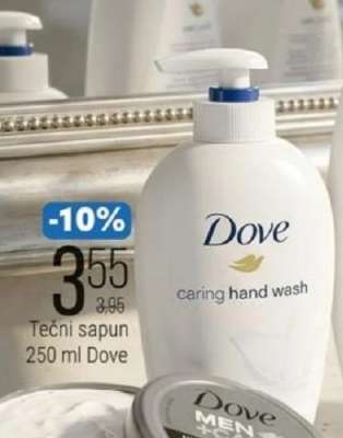 Dove caring hand wash