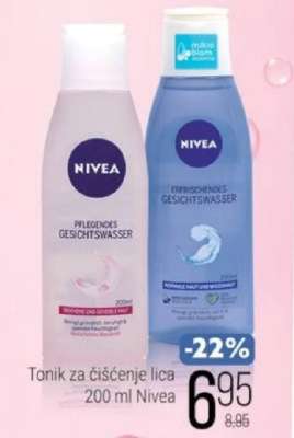 Tonik za čišćenje lica 200 ml Nivea
