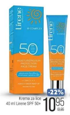 Krema za lice 40 ml Lirene SPF 50+