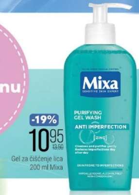 Mixa Purifying Gel Wash