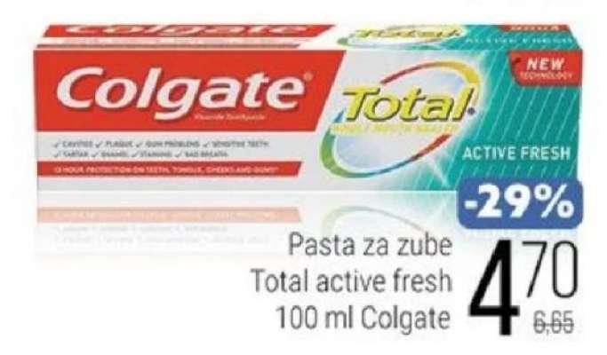 Colgate Total active fresh