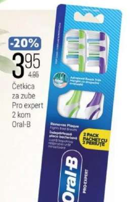 Četkica za zube Pro expert 2 kom Oral-B