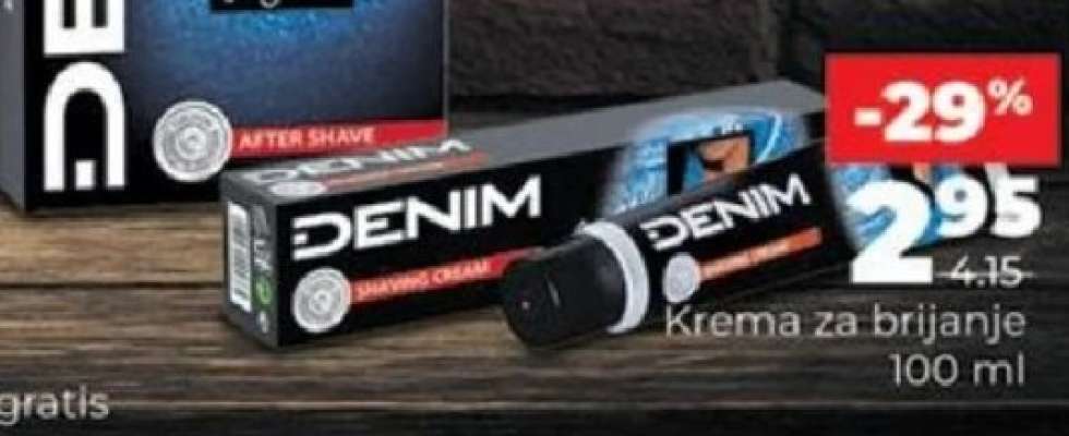 Denim Krema za brijanje