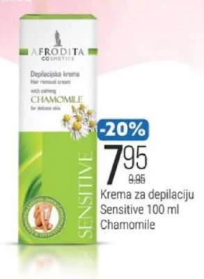 Krema za depilaciju Sensitive 100 ml Chamomile