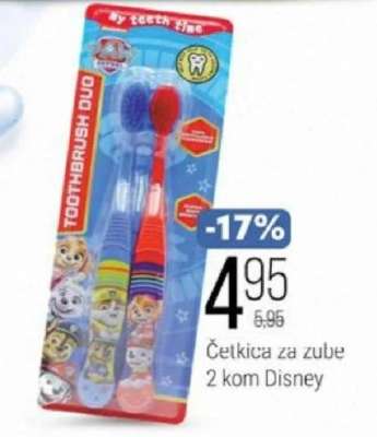 Četkica za zube 2 kom Disney