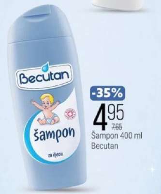 ŠAMPON 400 ML BECUTAN